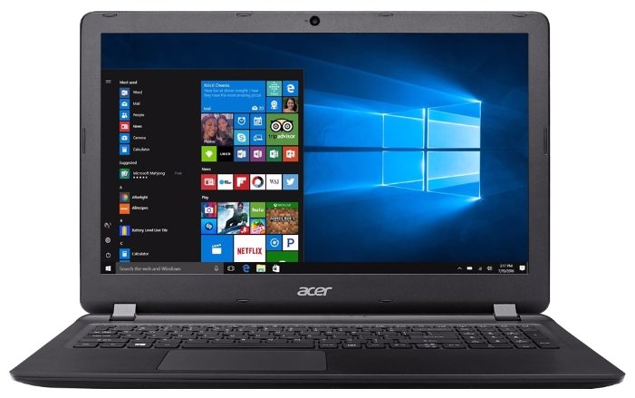 Acer Ноутбук Acer Extensa EX2540-56MP (Intel Core i5 7200U 2500 MHz/15.6"/1366x768/4Gb/500Gb HDD/DVD нет/Wi-Fi/Bluetooth/Windows 10 Home)